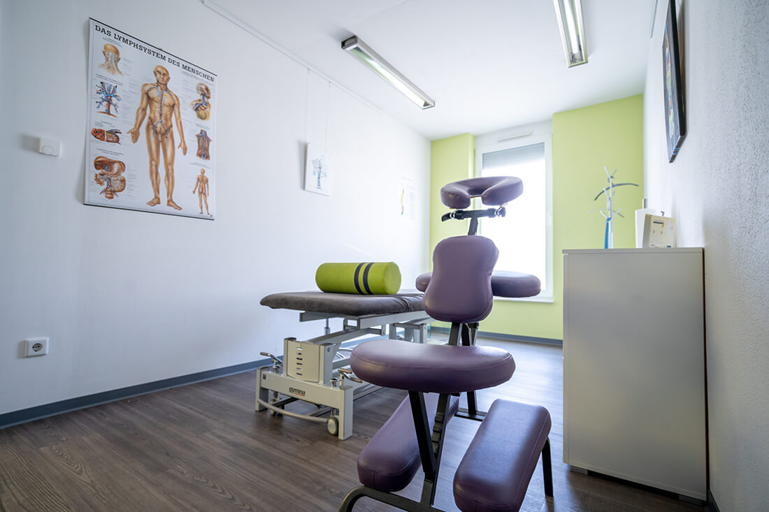 Physiotherapie Schorndorf - Oussama Kabbara - Behandlungszimmer unserer Praxis