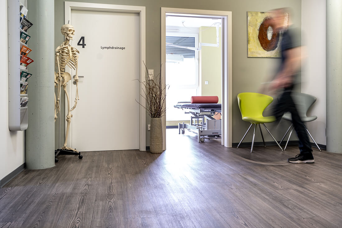Physiotherapie Schorndorf - Oussama Kabbara - Blick ins Behandlungszimmer unserer Praxis